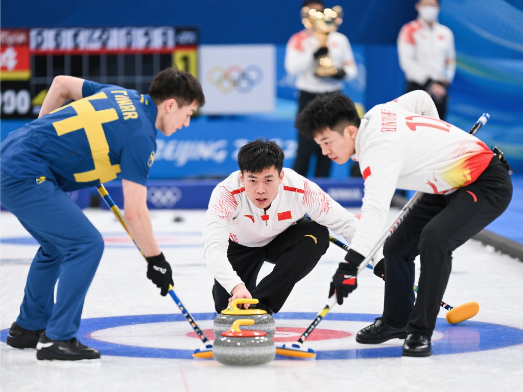中国男子冰壶队力克卫冕冠军瑞典开门红 近年来,中国男子冰壶队在国际赛事中频频亮