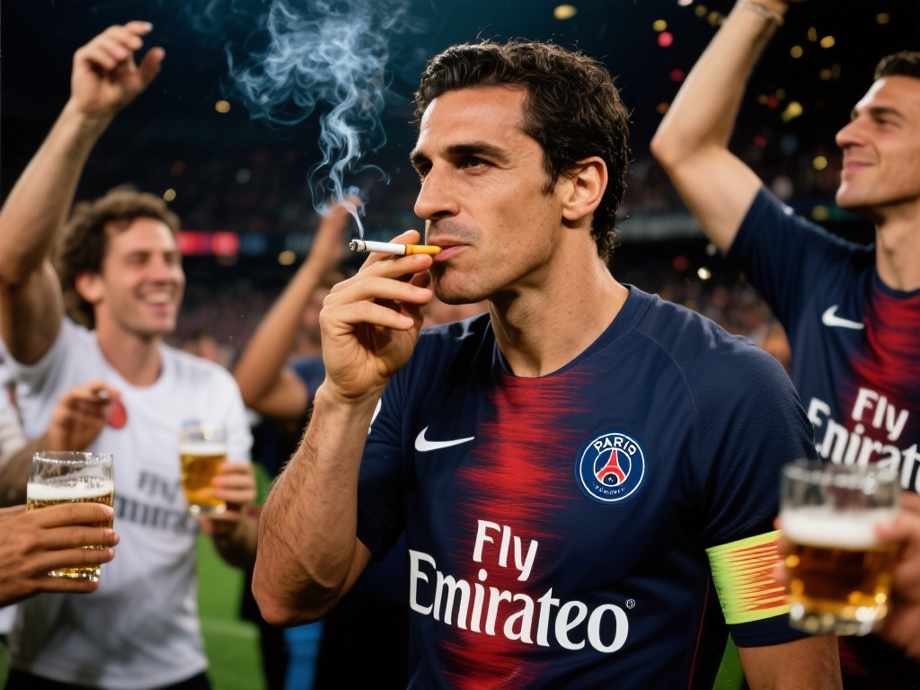 以足球名将保罗·加斯科因为例，他因过度抽