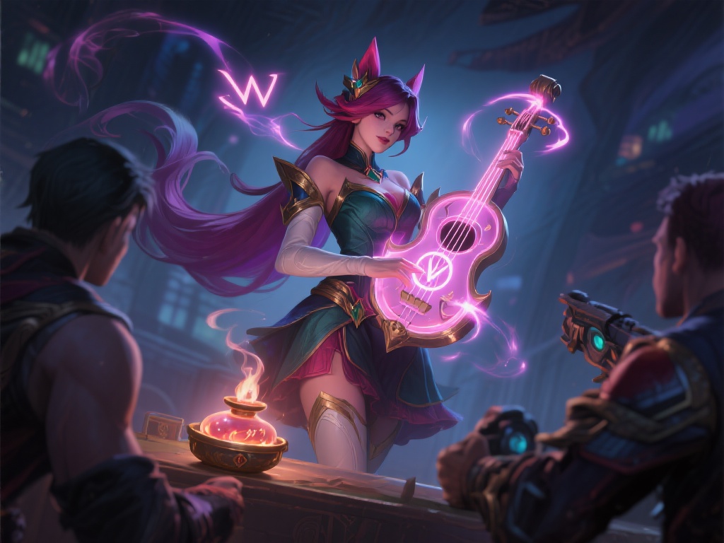 以我近期观察的一场排位赛为例，对方的琴女