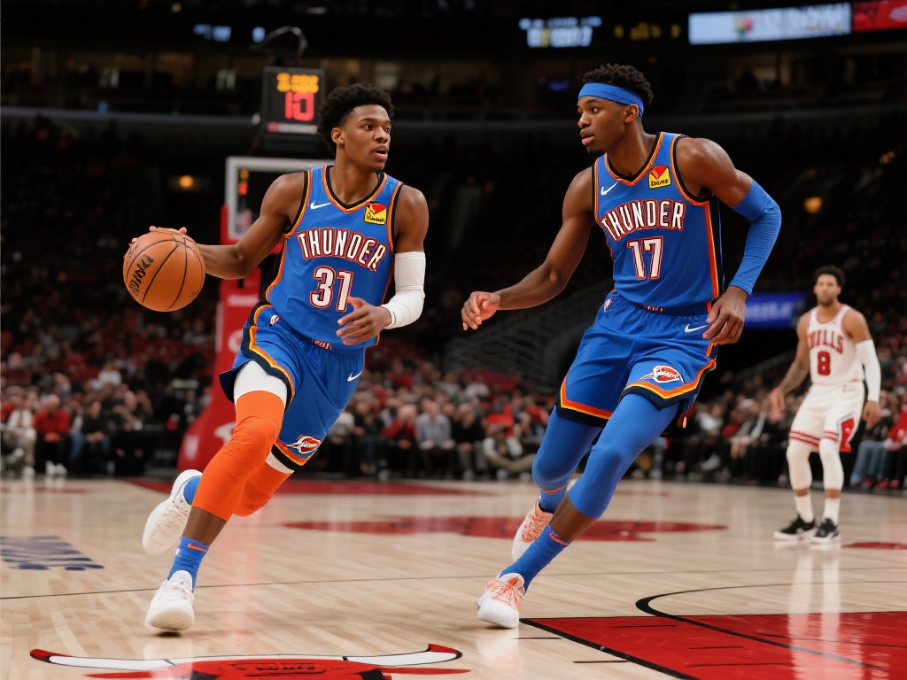 本场比赛，雷霆队的两位核心球员以赛亚-乔