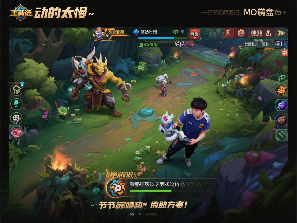 在MOBA类游戏中，野区和辅助位的联动往