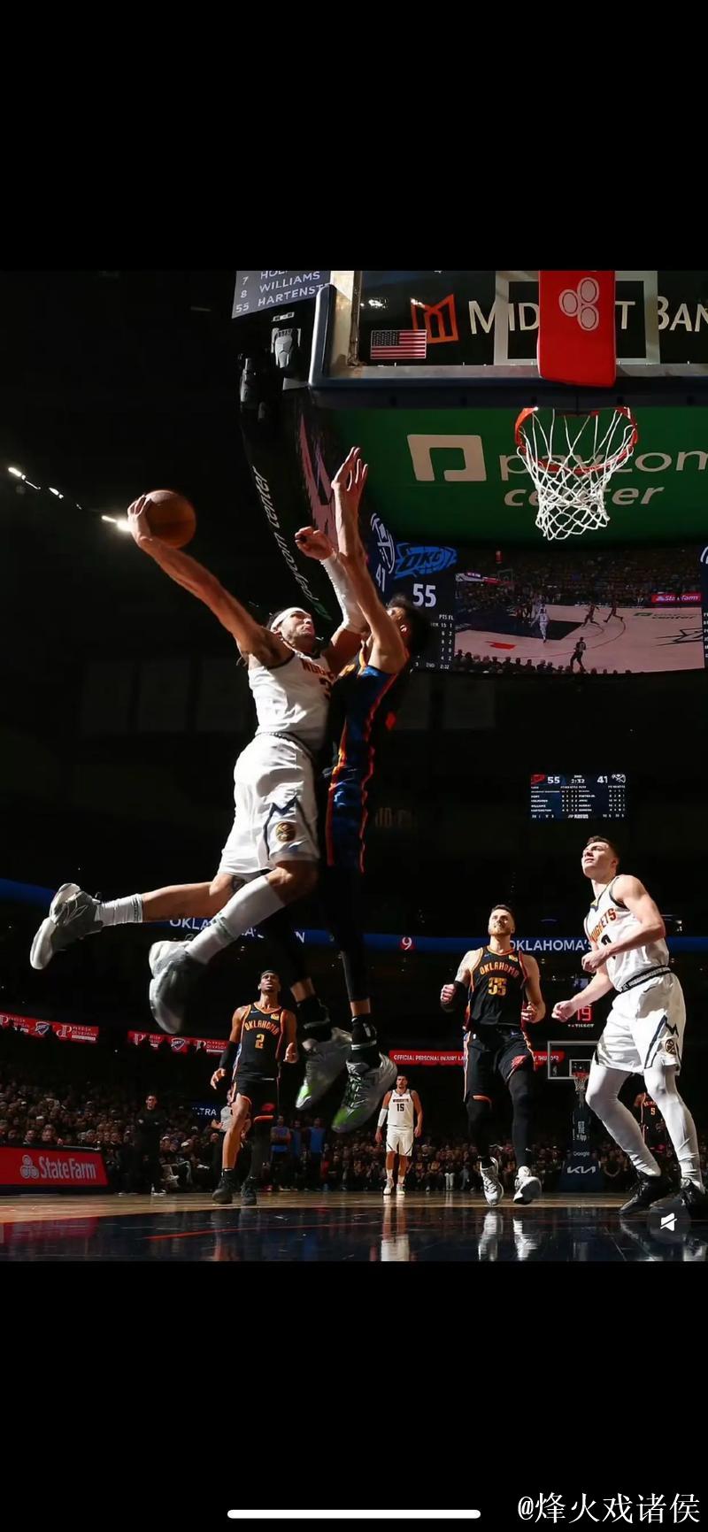 戈登身着361°AG6狂砍22分6板3助，助掘金力克独行侠